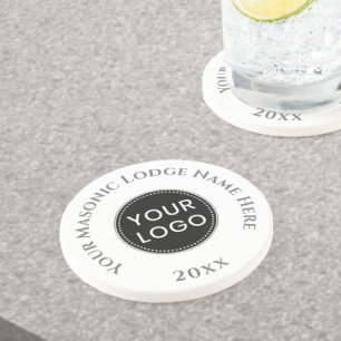 Dessous De Verre En Grès Tasse de nuit des dames maçonniques Franc-Maçon