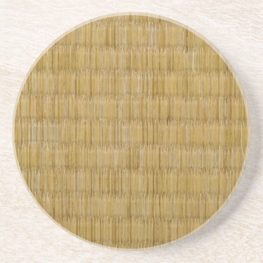 Dessous De Verre En Grès Tatami Mat 畳 (Devant)