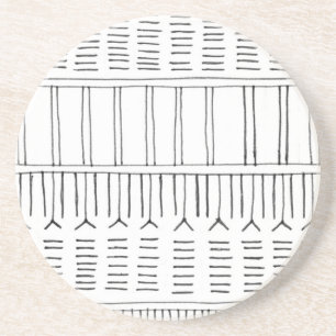 Dessous De Verre En Grès Tatouage d'Inuit