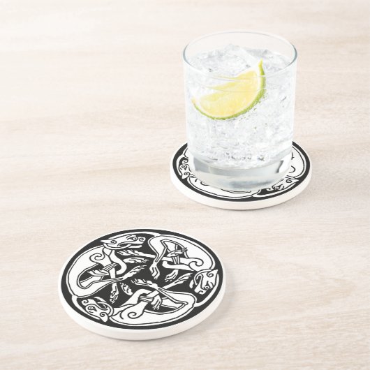 Dessous De Verre En Grès Tattoo (Côté)