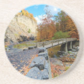 Dessous De Verre En Grès Taughannock tombe parc d'état (Devant)