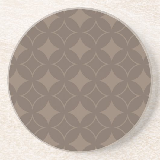 Dessous De Verre En Grès Taupe shippo (Devant)