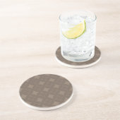 Dessous De Verre En Grès Taupe shippo (Côté)