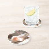 Dessous De Verre En Grès Tea Time avec un bon livre (Côté)