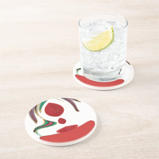 Dessous De Verre En Grès Tea Time Red Tea.png (Côté)