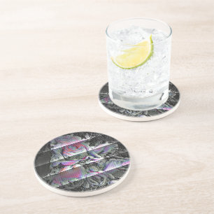 Dessous De Verre En Grès Techno Bouquet