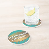 Dessous De Verre En Grès Technorati vs Ignorati (Côté)