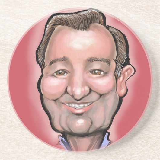 Dessous De Verre En Grès Ted Cruz (Devant)