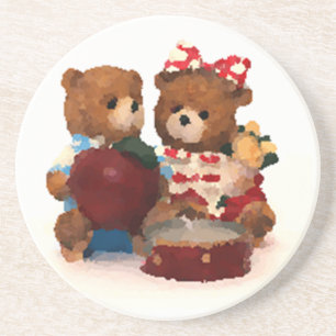 Dessous De Verre En Grès Teddy bear