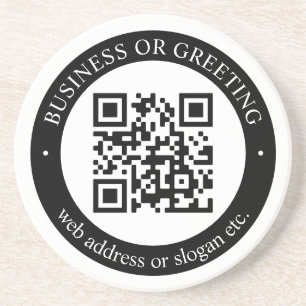 Dessous De Verre En Grès Téléchargez votre propre code QR et texte personna