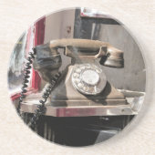 DESSOUS DE VERRE EN GRÈS TÉLÉPHONE (Devant)