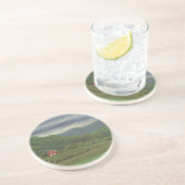 Dessous De Verre En Grès Tempête estivale (Côté)