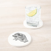 Dessous De Verre En Grès Temps De Sieste, Petite Étincelle (Côté)