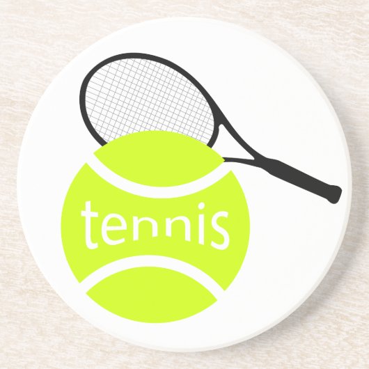 Dessous De Verre En Grès Tennis (Devant)