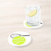 Dessous De Verre En Grès Tennis (Côté)