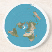 Dessous De Verre En Grès terre plate (Devant)