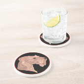 Dessous De Verre En Grès Térrier irlandais (Côté)