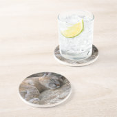 Dessous De Verre En Grès Tête somnolente (Côté)