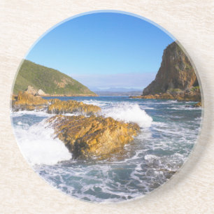 Dessous De Verre En Grès Têtes de Knysna, Route des jardins, Cap-Occidental