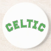 Dessous De Verre En Grès Texte celtique (Devant)