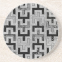 Textile de boue africain avec Motifs géométriques