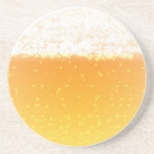 Dessous De Verre En Grès Texture de la bière (Devant)