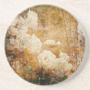 Dessous De Verre En Grès texture vintage florale grunge d'arrière - plan