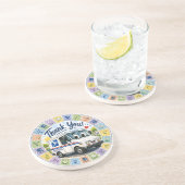 Dessous De Verre En Grès Thank you Postal Workers  (Côté)