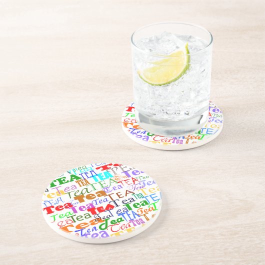 Dessous De Verre En Grès Thé Thé ! (Côté)
