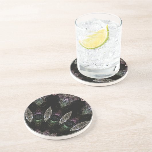 Dessous De Verre En Grès Théo (Côté)