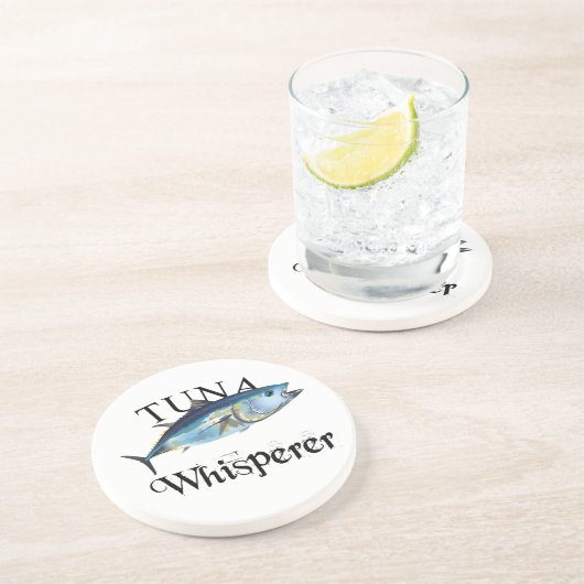 Dessous De Verre En Grès Thon Whisperer clair couleur (Côté)