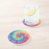 Dessous De Verre En Grès Tie Dye One (Côté)