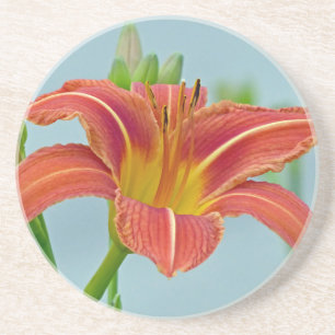 Dessous De Verre En Grès Tiger Daylily