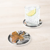 Dessous De Verre En Grès Tigre (Côté)