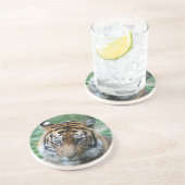 Dessous De Verre En Grès Tigre 013 (Côté)