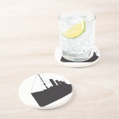 Dessous De Verre En Grès titanic ombre (Côté)