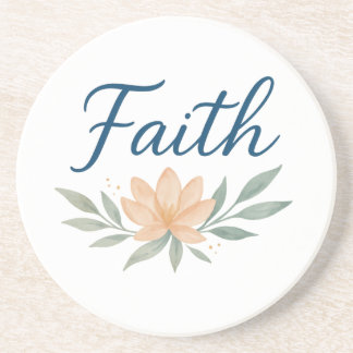 Dessous De Verre En Grès Title: Hold Faith Close — Light Always Returns