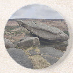 Dessous De Verre En Grès Toad's Mouth Rock, Sheffield.