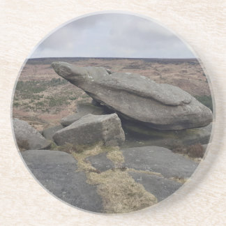 Dessous De Verre En Grès Toad's Mouth Rock, Sheffield.