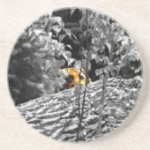 Dessous De Verre En Grès Toboggan en grès à cache-cache au tigre (Devant)