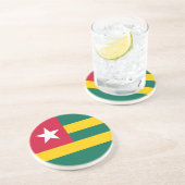 Dessous De Verre En Grès Togo (Côté)