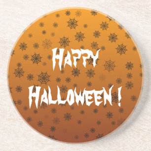 Dessous De Verre En Grès Toile d'araignée Halloween