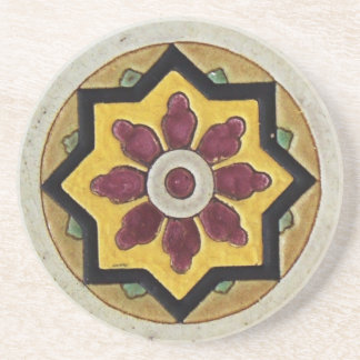 Dessous De Verre En Grès Tôle Vintage