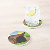 Dessous De Verre En Grès tombeau christ (Côté)