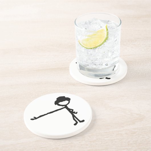 Dessous De Verre En Grès TOOTHPICKdude6in (Côté)