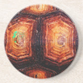 Dessous De Verre En Grès Tortois (Devant)