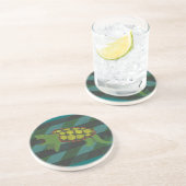 Dessous De Verre En Grès Tortue (Côté)