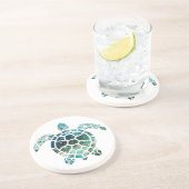 Dessous De Verre En Grès Tortue de mer (Côté)