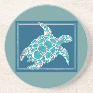 Dessous De Verre En Grès Tortue de mer d'Aqua