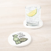 Dessous De Verre En Grès Tortue de SHELL-moins de bande dessinée (Côté)